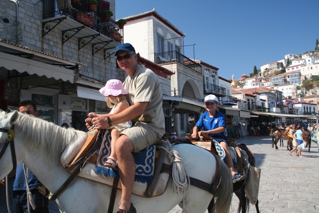 Hydra Island - Rides for the children are an adventure